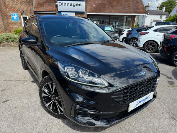 Used 2022 Ford Kuga 1.5 EcoBlue ST-Line X Edition SUV 5dr Diesel Auto Euro 6 (s/s) (120 ps) Agate Black at Dinnages