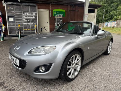 2011 MAZDA MX 5 SPORT TECH ROADSTER ULEZ FREE MAZDA HISTORY LEATHER HEATED SEATS ONLY 61000... photo