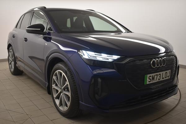 Used 2024 Audi Q4 150kW 40 82.77kWh Edition 1 5dr Auto Blue at SERE Motors