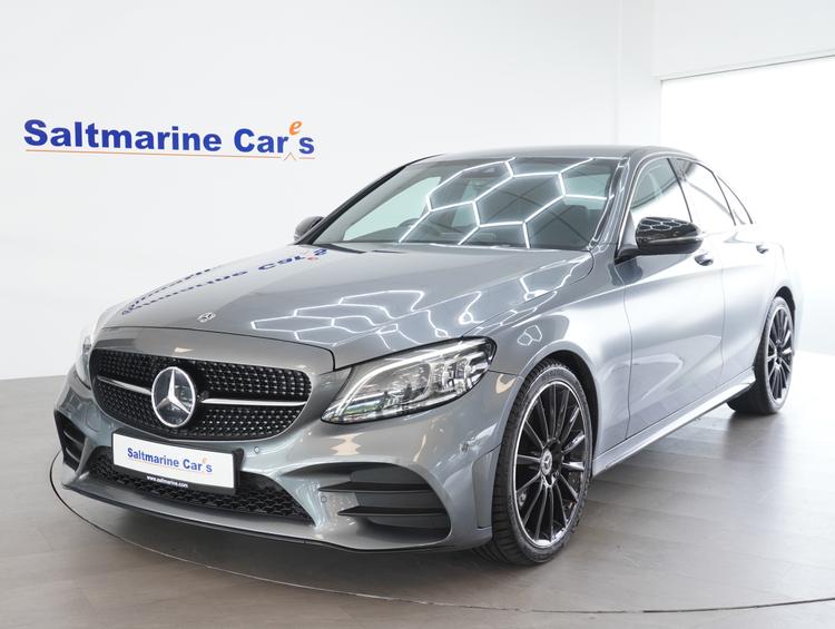 Used 2020 Mercedes-Benz C Class 2.0 C220d AMG Line (Premium) Saloon 4dr Diesel G-Tronic+ Euro 6 (s/s) (194 ps) Grey at #sitename#