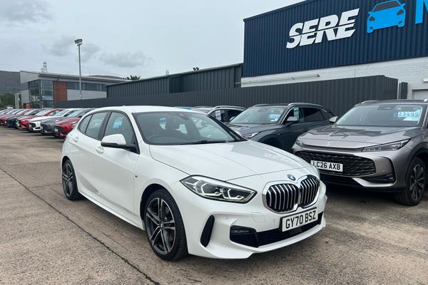 Used 2021 BMW 1 SERIES 118i M Sport 5dr WHITE at SERE Motors
