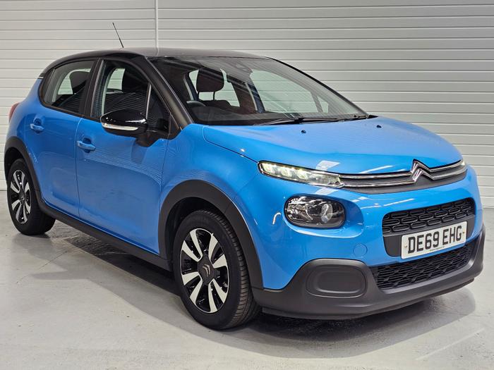 Used 2019 Citroen C3 PURETECH FEEL S/S BLUE at Windsors of Wallasey