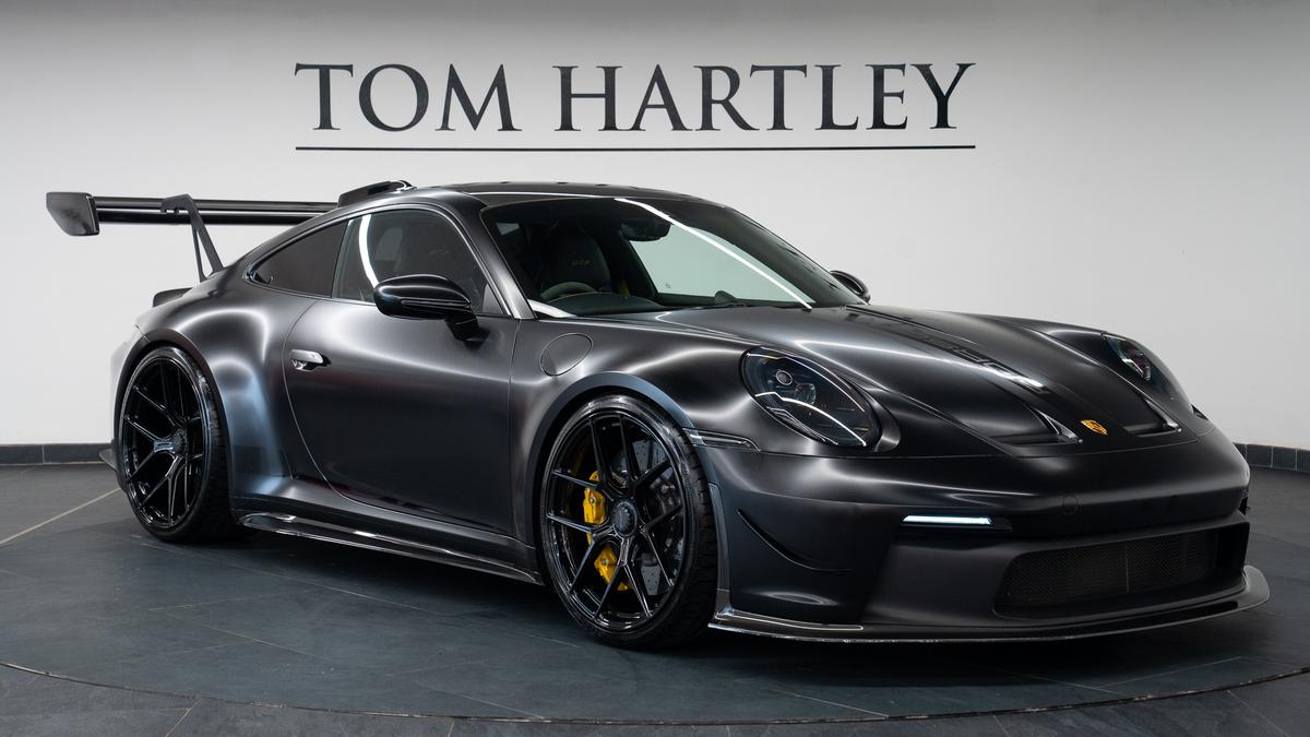 Used 2023 Porsche 911 GT3 Clubsport (992) PDK Gintani Exhaust Jet Black Metallic (Full Matt PPF) at Tom Hartley