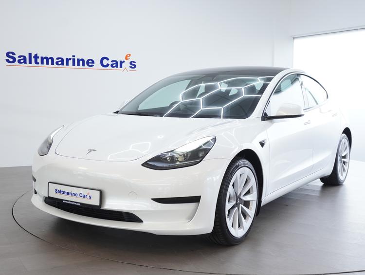 Used 2023 TESLA Model 3 Saloon 4dr Electric Auto RWD (241 bhp) White at #sitename#