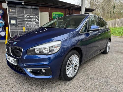 2014 218d active tourer se luxury automatic ulez free/automatic/full history/sat/nav/leather/stunning diesel - 109,000 miles - automatic only £5,999 from £120.62 pm... photo