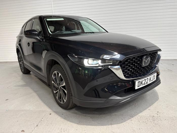 Used 2022 Mazda CX-5 2.2 SKYACTIV-D Sport SUV 5dr Diesel Manual Euro 6 (s/s) (184 ps) Black at Windsors of Wallasey