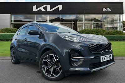 Used 2021 Kia Sportage 1.6 CRDi ISG 48V GT-LINE S Dark Penta Metal at Kia Motors UK