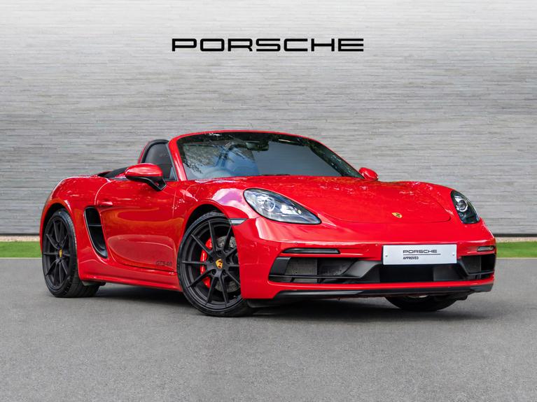 Used 2023 PORSCHE 718 Boxster 4.0 GTS Convertible 2dr Petrol PDK Euro 6 (s/s) (400 ps) Red at JCT600
