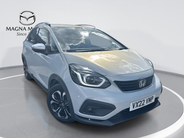 Used 2022 Honda Jazz 1.5 h i-MMD Crosstar EX Hatchback 5dr Petrol Hybrid eCVT Euro 6 (s/s) (109 ps) at Poole Subaru