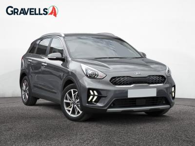 Used 2021 Kia NIRO 1.6 GDi 3 SUV 5dr Petrol Hybrid DCT Euro 6 (s/s) (139 bhp) STEEL GREY at Gravells