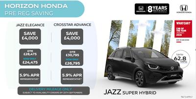 Used ~ Honda Jazz 1.5 h i-MMD Crosstar Advance eCVT Euro 6 (s/s) 5dr at Horizon Honda