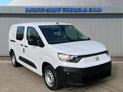 Used 2023 Fiat Doblo Crew Van 1.5L L2 DUE IN NOW White at North East Truck & Van