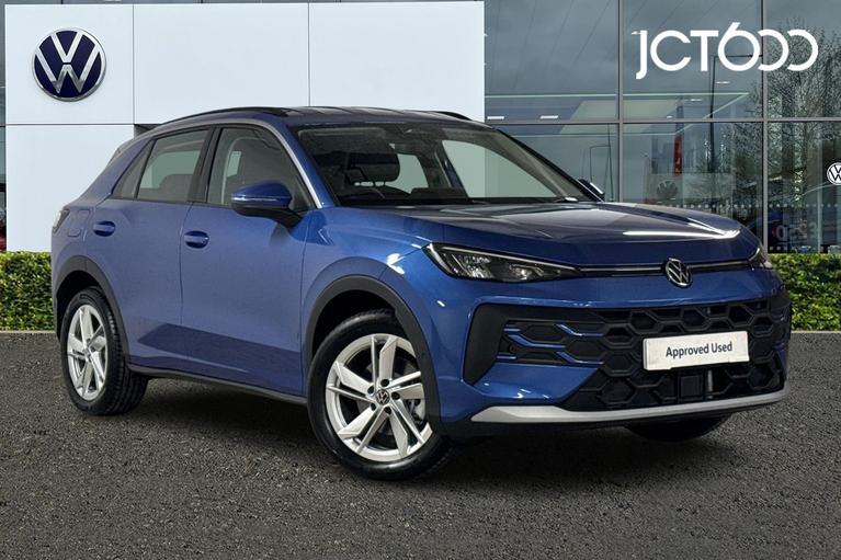 Used 2026 Volkswagen T-Roc Life 1.5 eTSI MHEV 150PS 7-speed DSG 5 Door Celestial Blue at JCT600