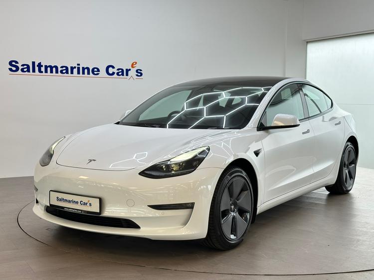 Used 2022 TESLA Model 3 (Dual Motor) Long Range Saloon 4dr Electric Auto 4WDE (346 ps) White at #sitename#