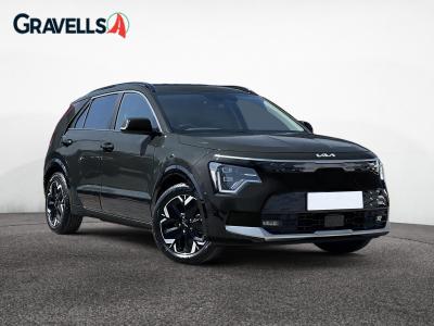Used 2023 Kia NIRO 64.8kWh 4 SUV 5dr Electric Auto (201 bhp) Black at Gravells
