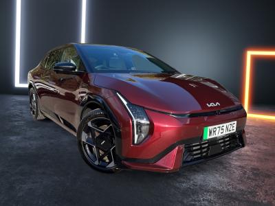 Used 2025 Kia EV4 81.4 kWh GT-LINE S Magma Red at Kia Motors UK