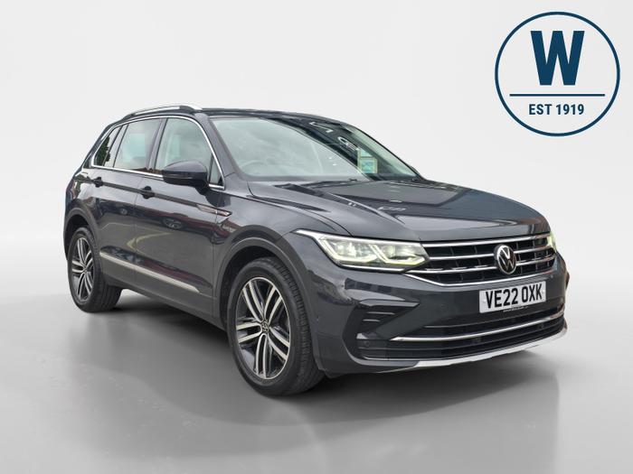 Used 2022 Volkswagen Tiguan 1.5 TSI Elegance SUV 5dr Petrol DSG Euro 6 (s/s) (150 ps) Grey at Windsors of Wallasey