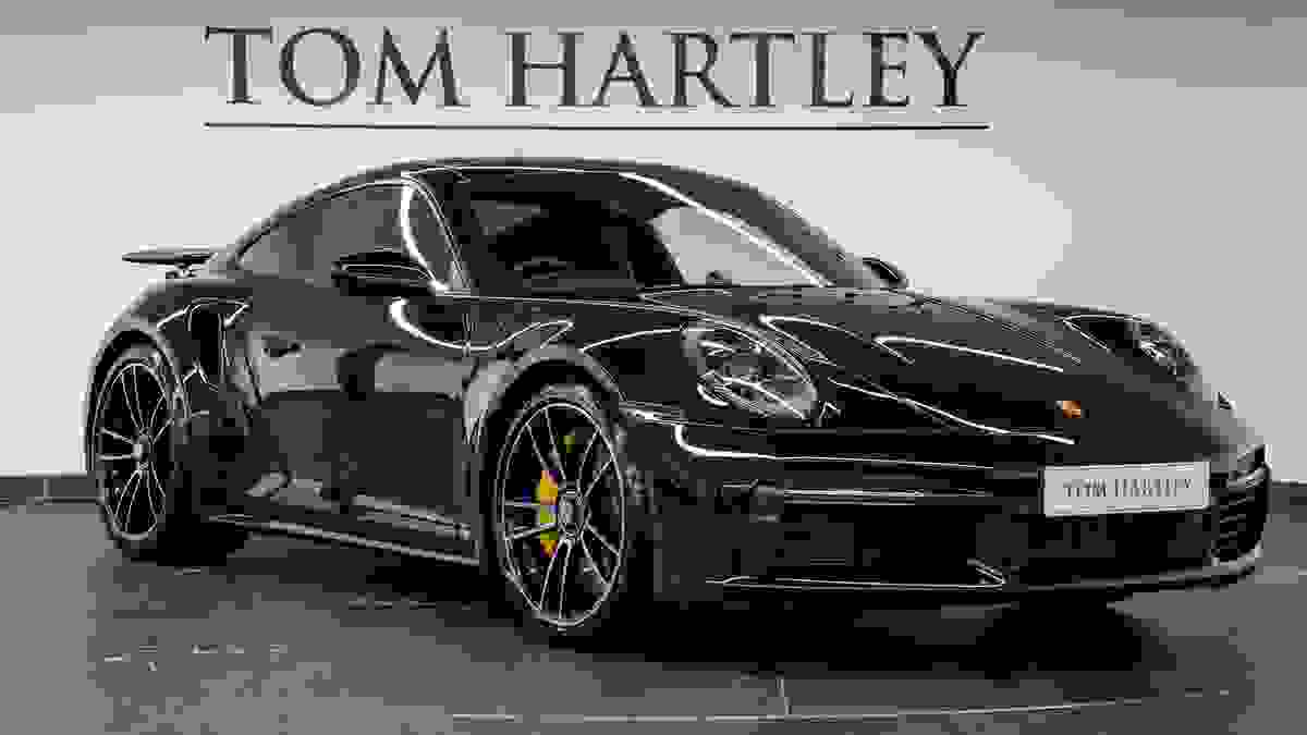 Used 2022 Porsche 911 Turbo S Jet Black Metallic at Tom Hartley