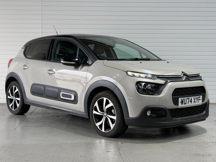 Used 2024 Citroen C3 1.2 PureTech MAX Hatchback 5dr Petrol EAT6 Euro 6 (s/s) (110 ps) Grey at Gravells