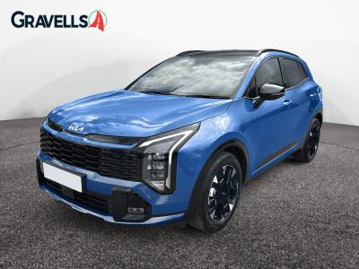 Used 2025 Kia SPORTAGE 1.6 h T-GDi GT-Line S SUV 5dr Petrol Hybrid Auto Euro 6 (s/s) (235 bhp) Blue at Gravells