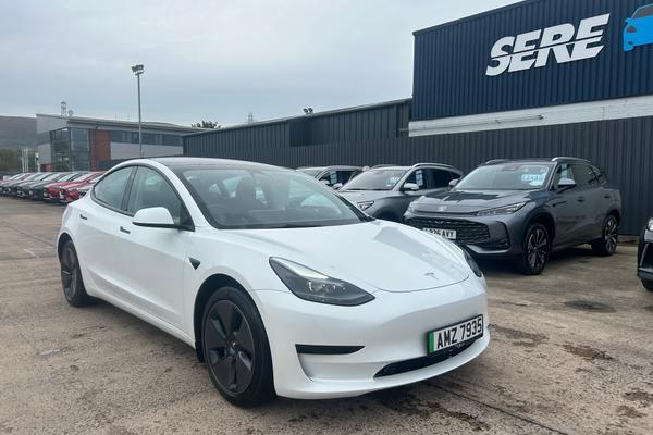 Used 2023 TESLA MODEL 3 RWD 4dr Auto White at SERE Motors