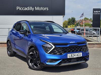 Used 2024 Kia Sportage 1.6 T-GDi MHEV GT-Line S SUV 5dr Petrol Hybrid DCT Euro 6 (s/s) (148 bhp) at Piccadilly Motors