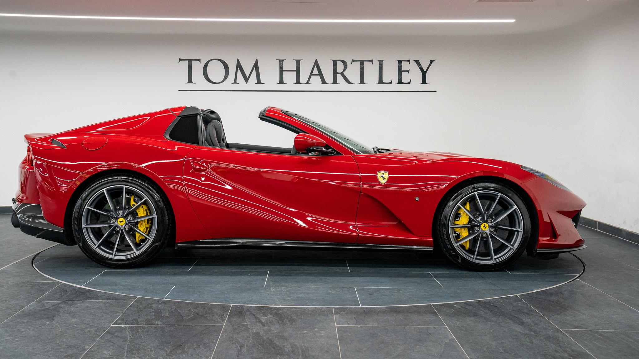 Used 2021 Ferrari 812 GTS £399,950 1,600 miles Rosso 70th