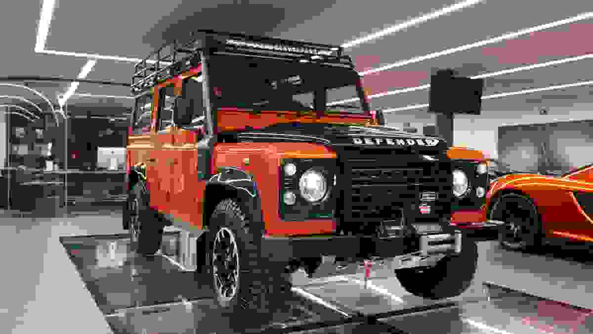 Used 2016 Land Rover DEFENDER 110 TD ADVENTURE - 1 of only 600 made Phoenix Orange at Tom Hartley