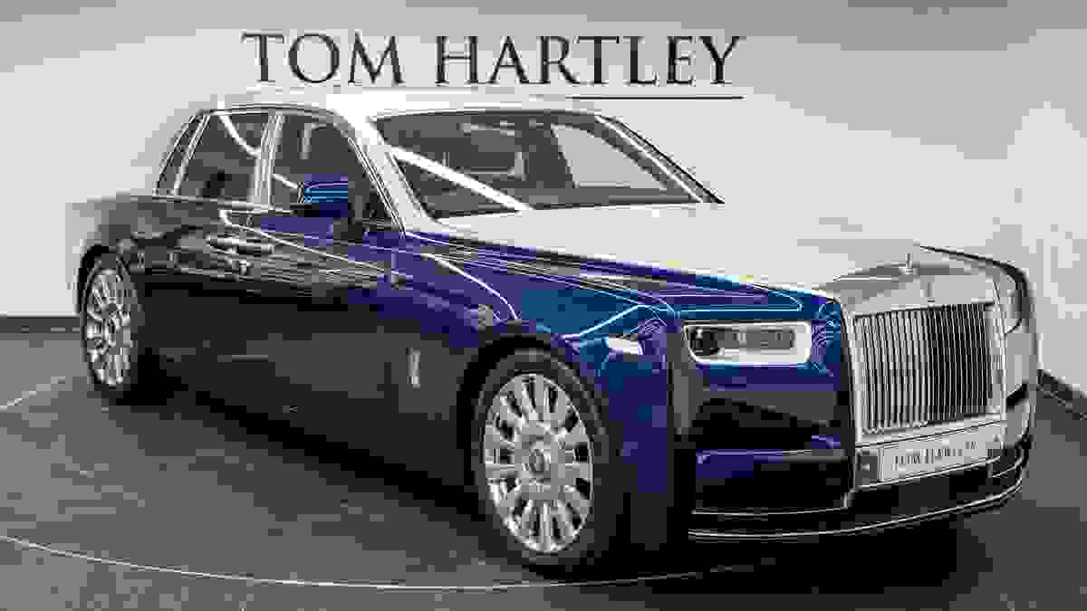 Used 2018 Rolls-Royce Phantom VIII Royal Blue/Silver at Tom Hartley