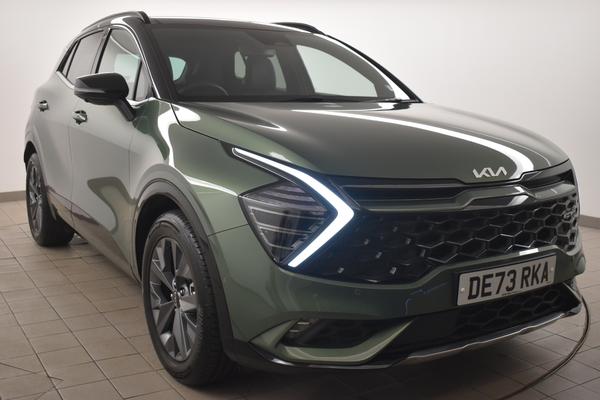 Used 2023 Kia SPORTAGE 1.6T GDi HEV GT-Line S 5dr Auto Green at SERE Motors