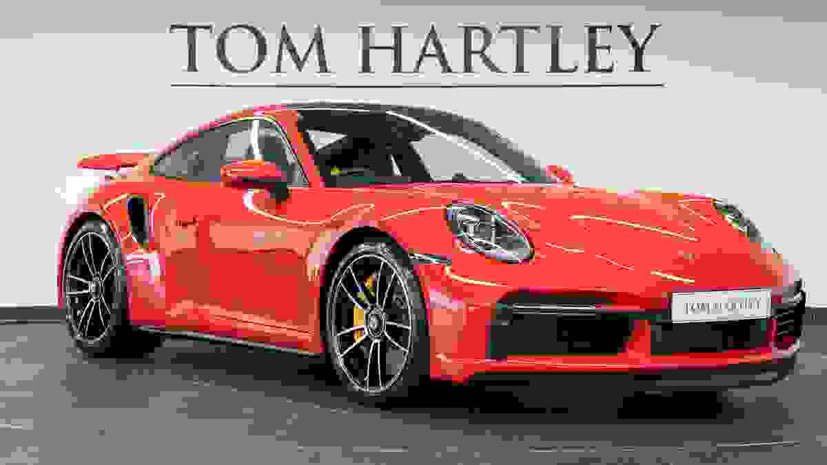 Used 2022 Porsche 911 TURBO S Guards Red at Tom Hartley