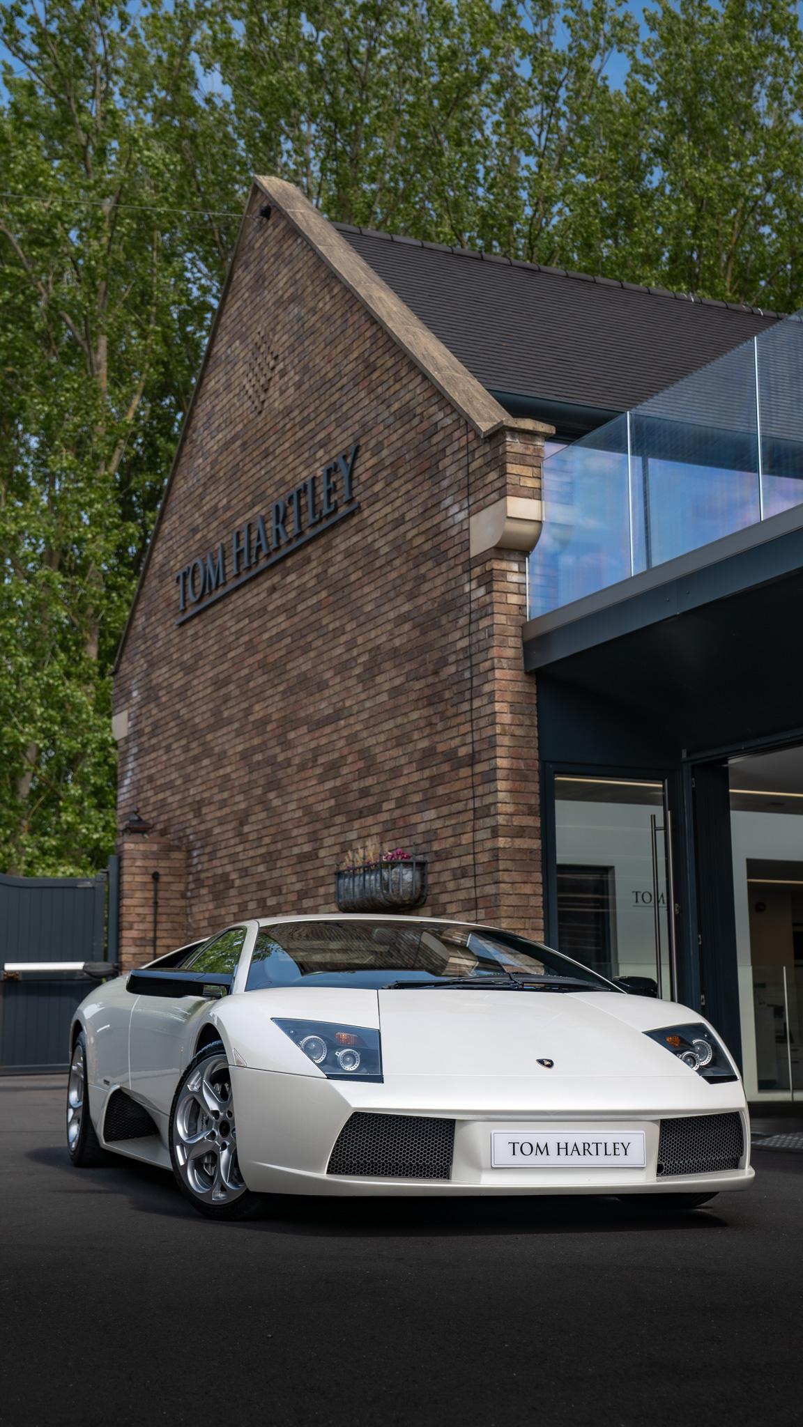 Used 2005 LAMBORGHINI Murcielago VT Coupe Balloon White Pearlescent at Tom Hartley