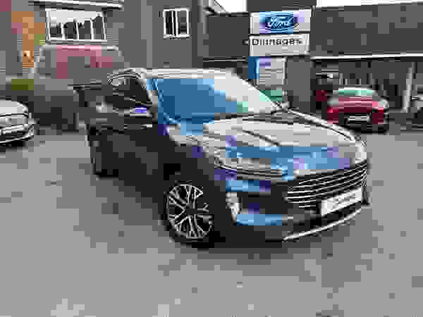 Used 2022 Ford Kuga 2.0 EcoBlue Titanium SUV 5dr Diesel Auto AWD Euro 6 (s/s) (190 ps) Chrome Blue at Dinnages