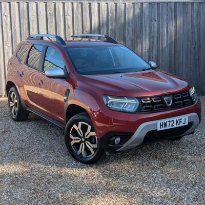 Used 2022 Dacia Duster 1.3 TCe Prestige SUV 5dr Petrol Manual Euro 6 (s/s) (130 ps) at Harwoods Garage