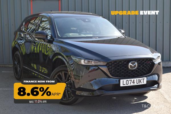 Used 2025 Mazda CX-5 2.0 e-Skyactiv G MHEV Homura 5dr Black at SERE Motors
