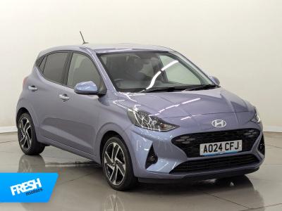 Used 2024 Hyundai i10 Premium META BLUE at Fresh Motors Ltd