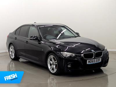 Used 2015 BMW 3 Series 320d M Sport Black Sapphire metallic paint at Fresh Motors Ltd