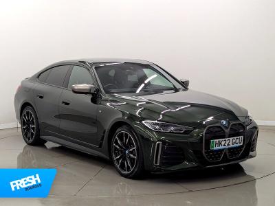 Used 2022 BMW i4 M50 Sanremo Green metallic at Fresh Motors Ltd