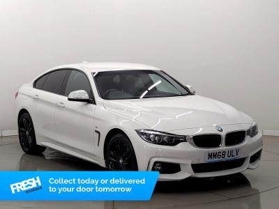 Used 2018 BMW 4 Series Gran Coupe 420i M Sport Alpine White at Fresh Motors Ltd