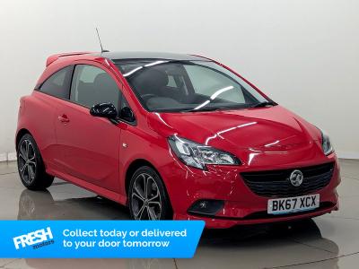 Used 2017 Vauxhall Corsa i Turbo Red Edition Red at Fresh Motors Ltd