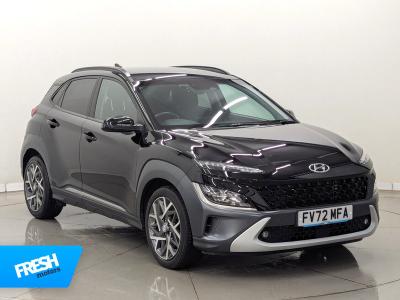 Used 2022 Hyundai KONA h-GDi Premium PHANTOM BLACK at Fresh Motors Ltd