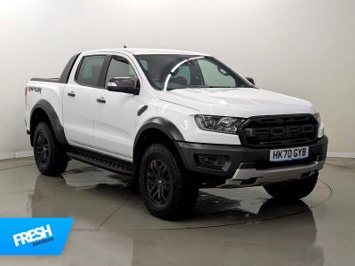 Used ~ Ford Ranger EcoBlue Raptor White at Fresh Motors Ltd