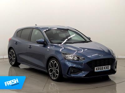 Used 2018 Ford Focus T EcoBoost ST-Line X Blue at Fresh Motors Ltd