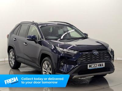 Used 2022 Toyota RAV4 VVT-h Excel Blue at Fresh Motors Ltd