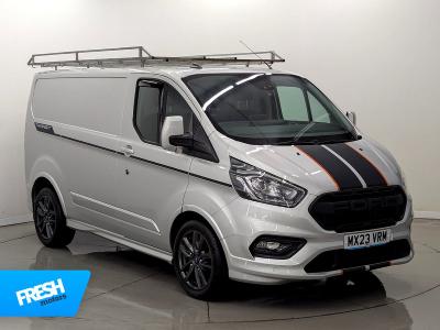 Used 2023 Ford Transit Custom 290 EcoBlue Sport Moondust Silver (Metallic Colour) at Fresh Motors Ltd