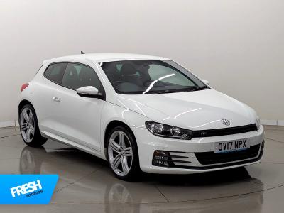 Used 2017 Volkswagen Scirocco TSI BlueMotion Tech R-Line White at Fresh Motors Ltd
