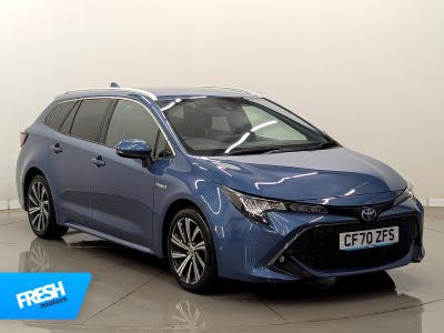 Used 2021 Toyota Corolla VVT-h Design Blue at Fresh Motors Ltd
