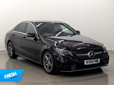 Used 2019 Mercedes-Benz C Class C200 MHEV EQ Boost AMG Line Black at Fresh Motors Ltd
