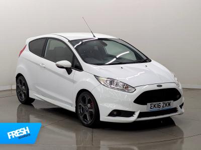 Used 2016 Ford Fiesta T EcoBoost ST-3 White at Fresh Motors Ltd