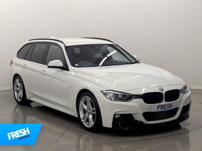 Used 2017 BMW 3 Series 320I M Sport Touring White at Fresh Motors Ltd
